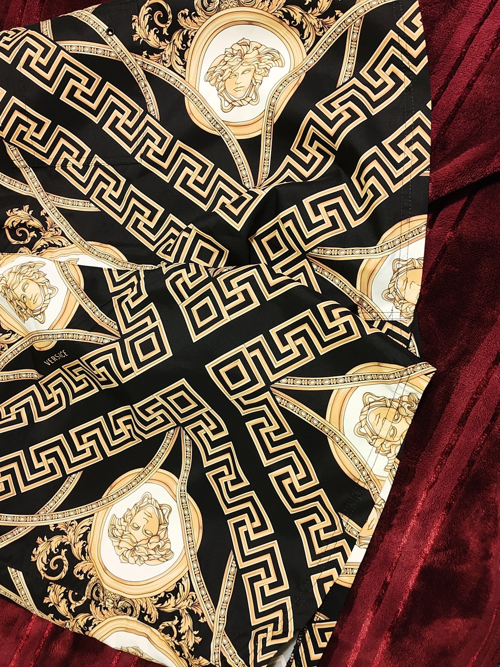 Versace Black and White Medusa NFC Tag Label XXL - Picture 3 of 16